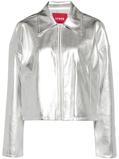 Lennox Metallic-Effect Jacket