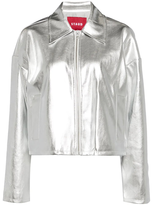 Lennox Metallic-Effect Jacket