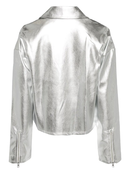Lennox Metallic-Effect Jacket