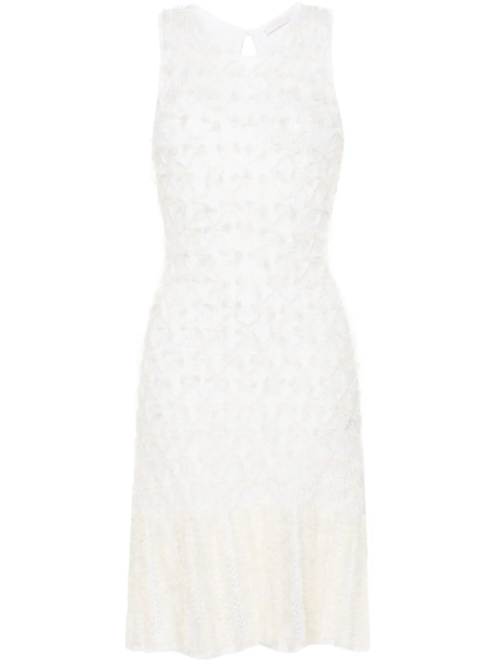 Frayed Mini Dress