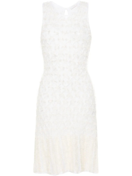 Frayed Mini Dress