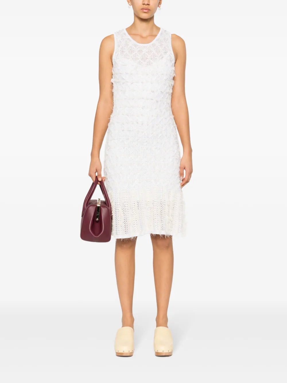 Frayed Mini Dress