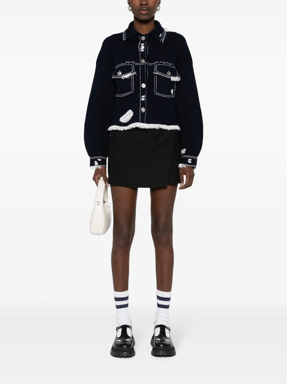 Fringed Denim Jacket