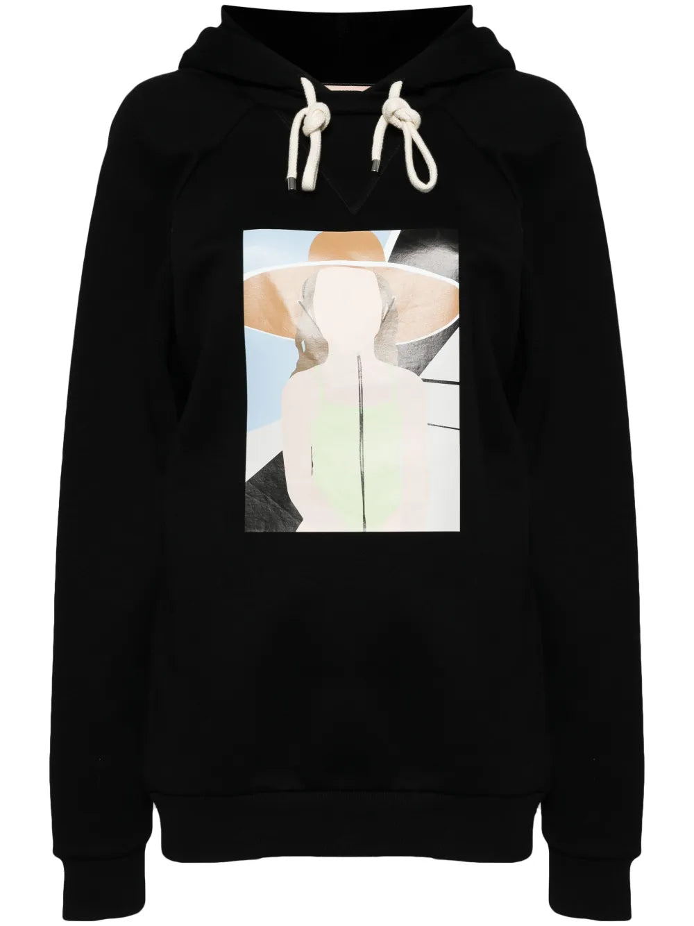 Graphic-Print Hoodie