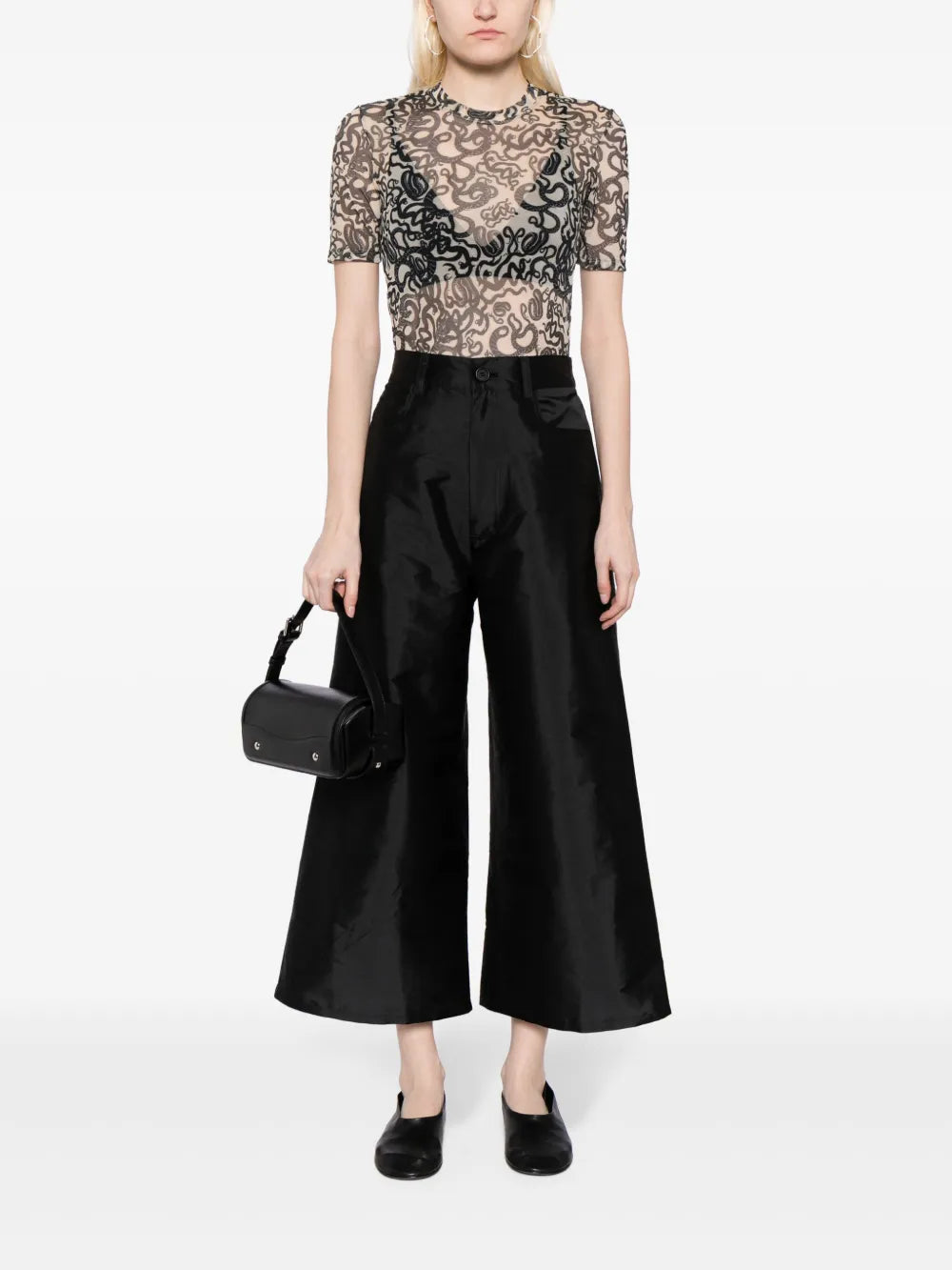Wide-Leg Trousers