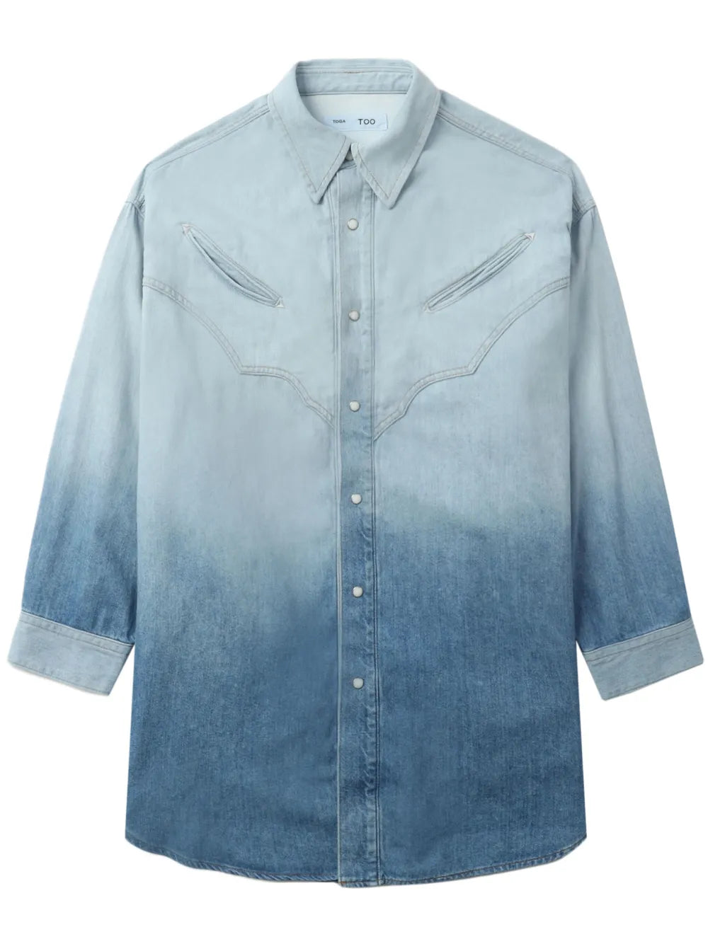 Gradient Chambray Shirt