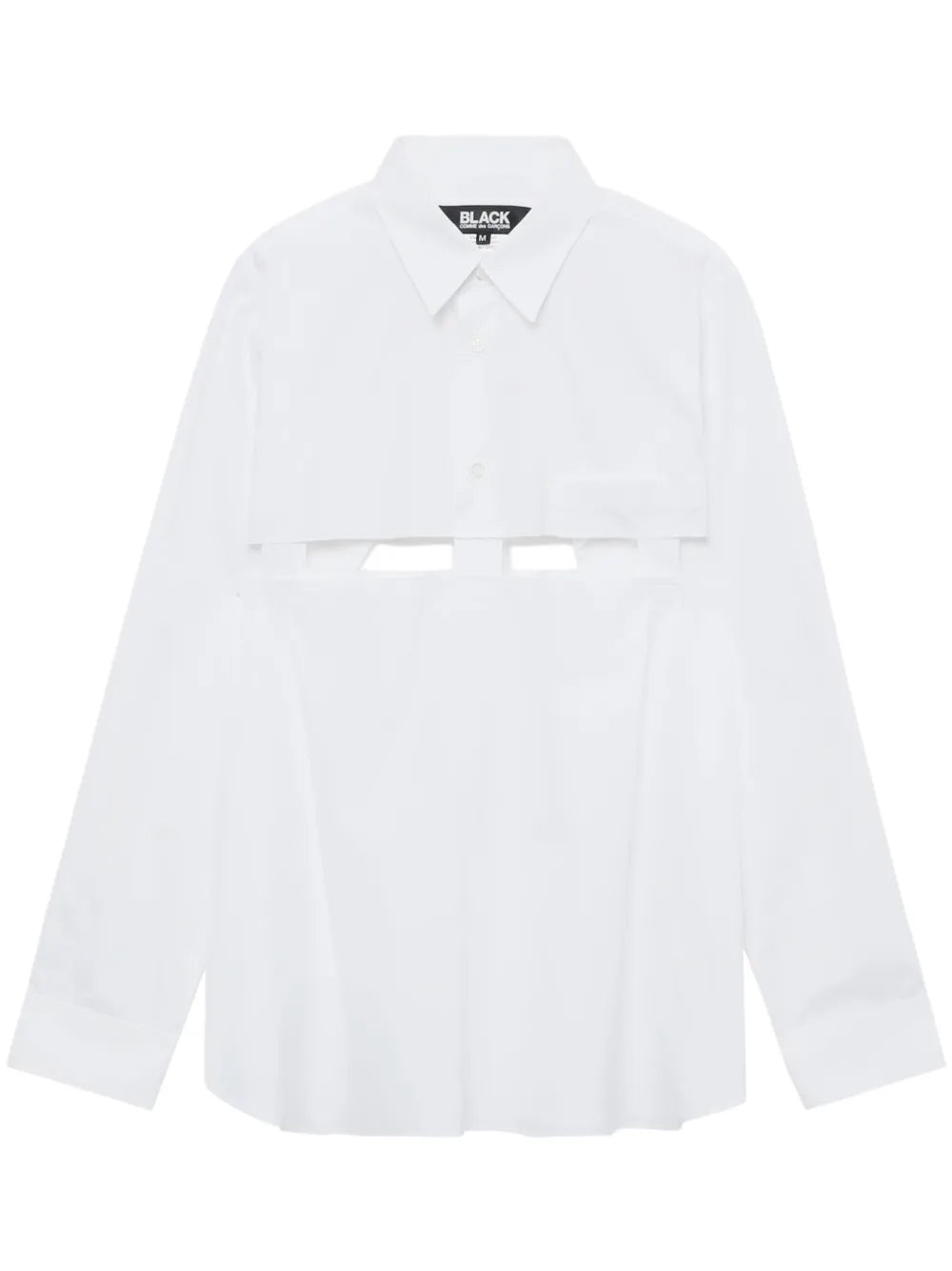 Cut-Out Long-Sleeve Shirt