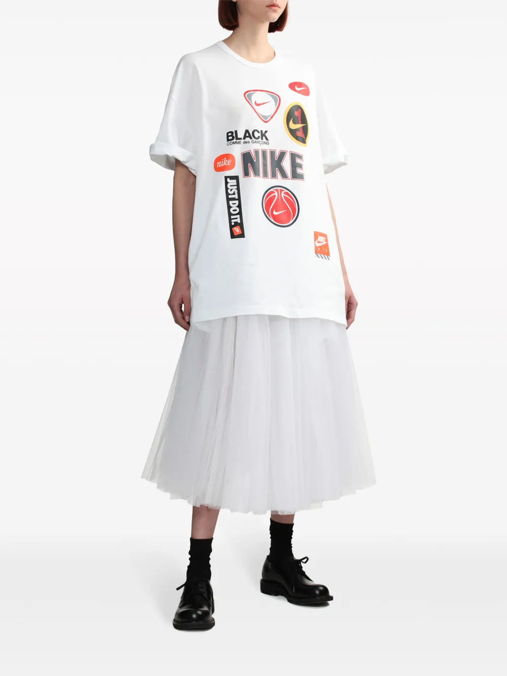 Tulle Midi Skirt