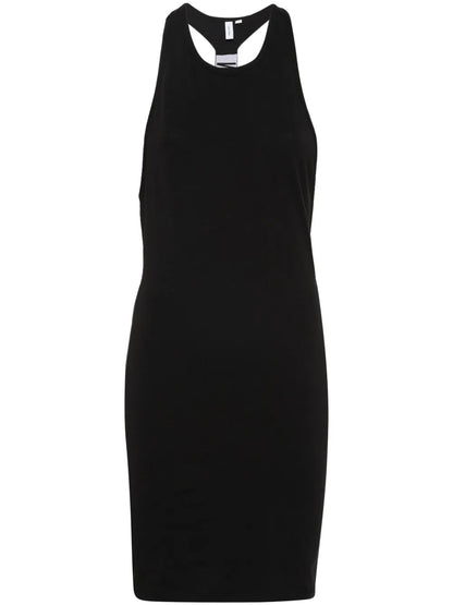 Beach Logo-Tape Mini Dress