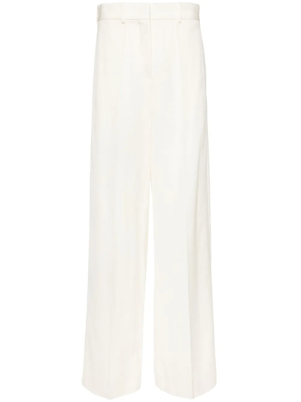 Wide-Leg Tailored Trousers