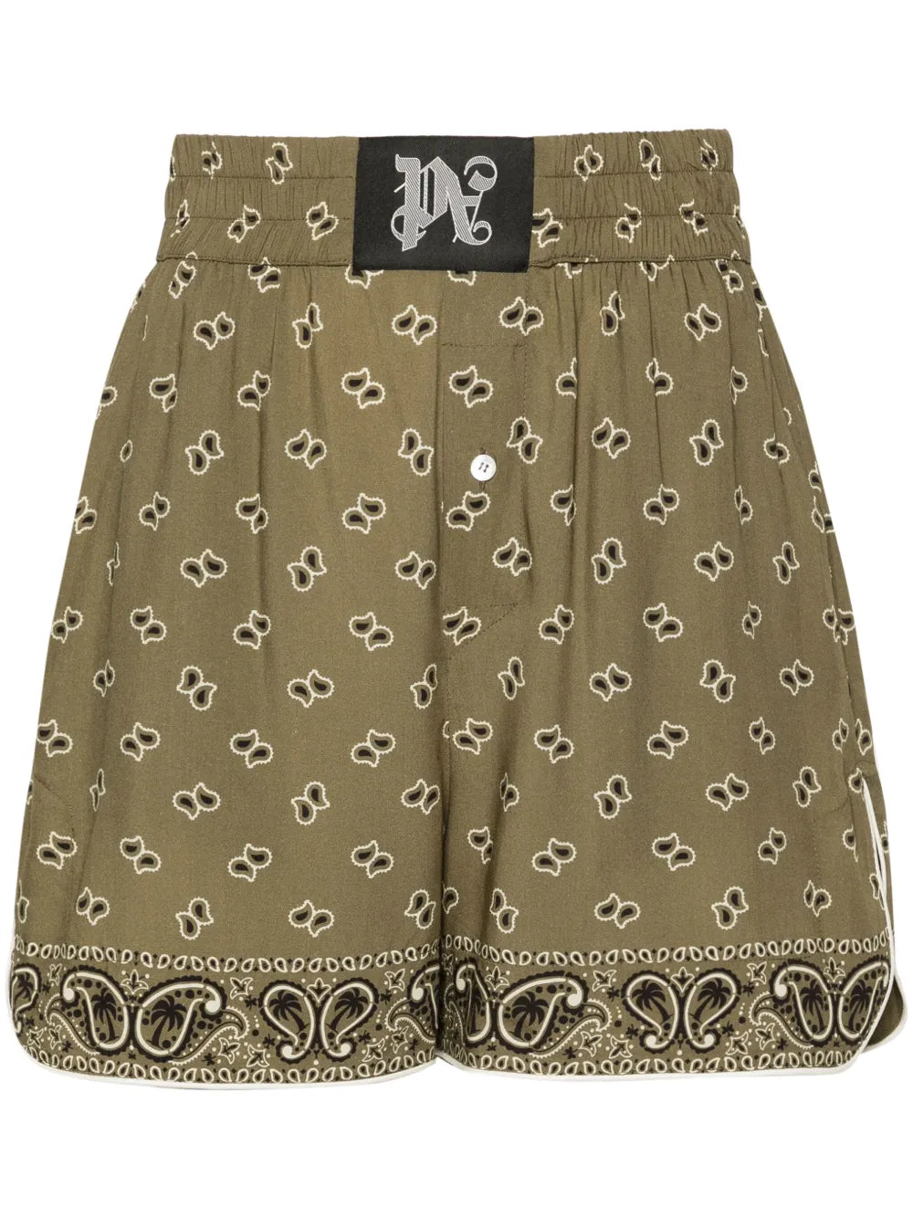 Bandana-Print Track Shorts