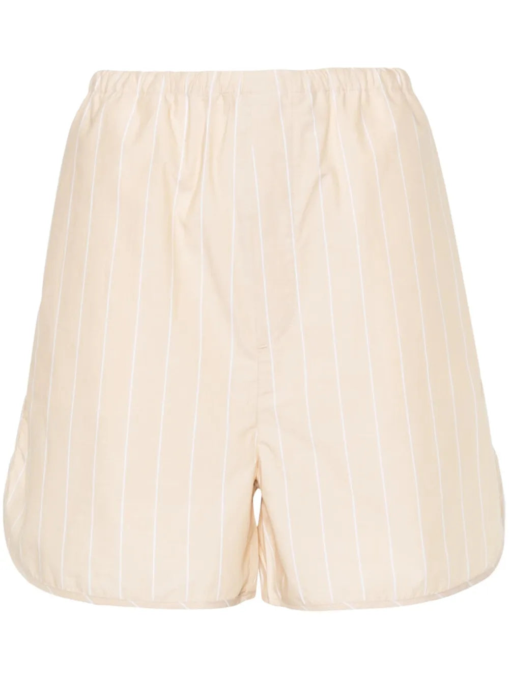 Striped Organic-Cotton Shorts