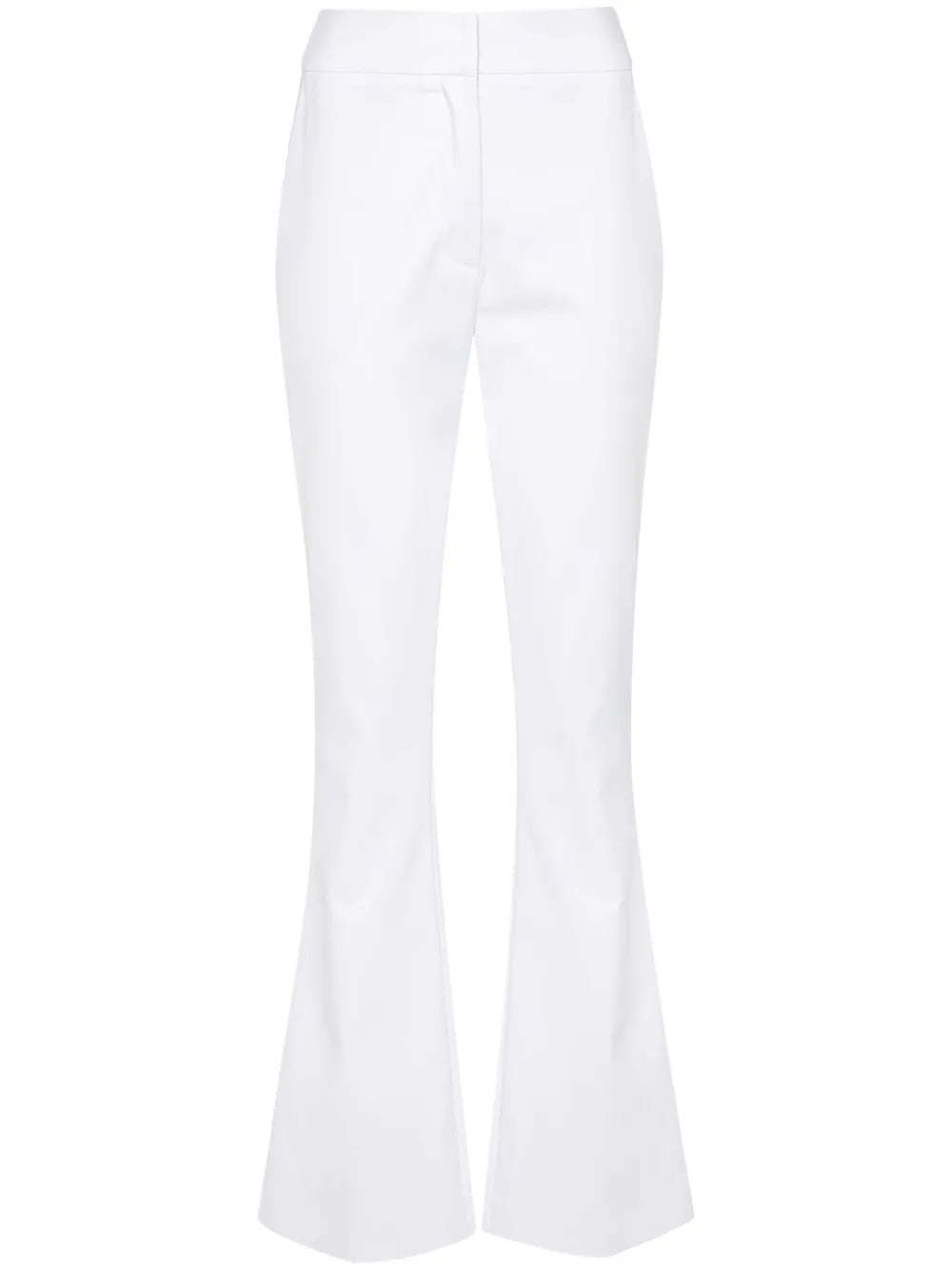 Twill Flared Trousers