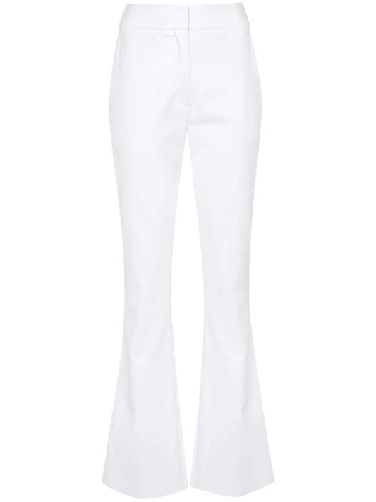 Twill Flared Trousers