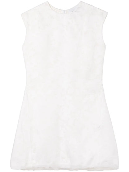 Peony Floral-Lace Minidress