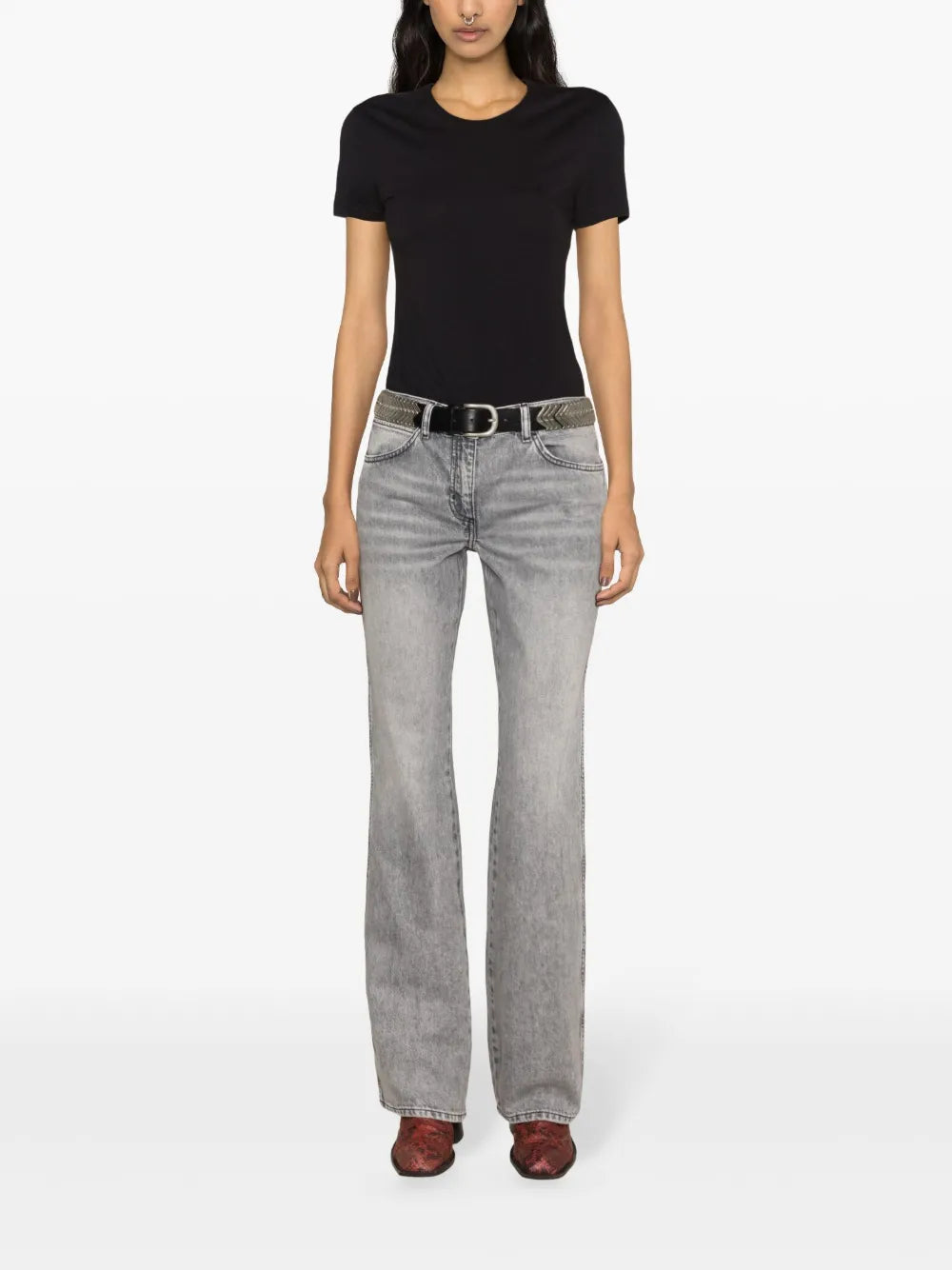 Barni Mid-Rise Flared Jeans