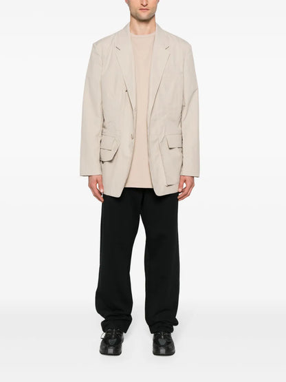 Cr Nyl Single-Breasted Blazer