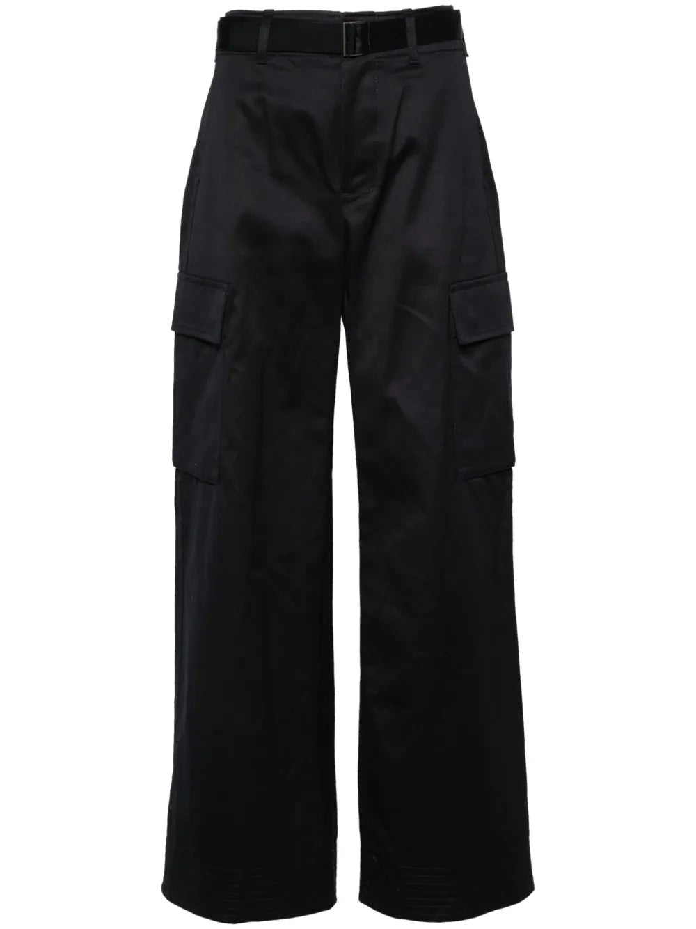High-Waist Wide-Leg Cargo Pants