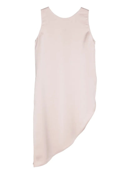 Asymmetric Satin Tunic