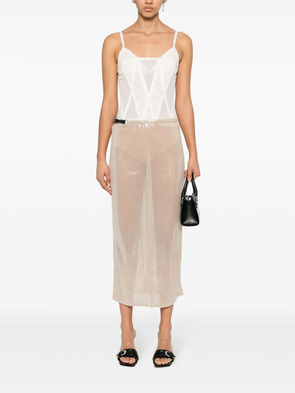 Glitter Long Skirt