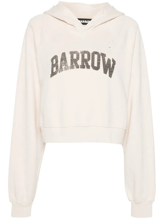Logo-Print Cotton Hoodie