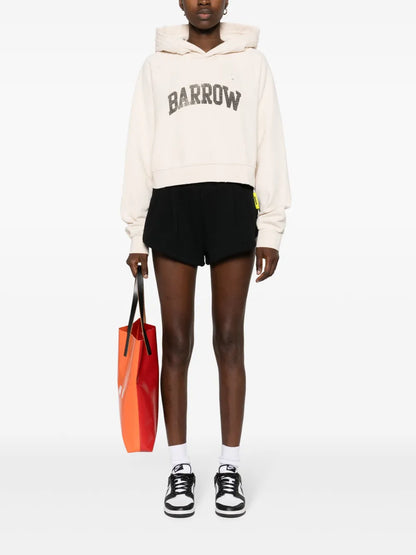 Logo-Print Cotton Hoodie