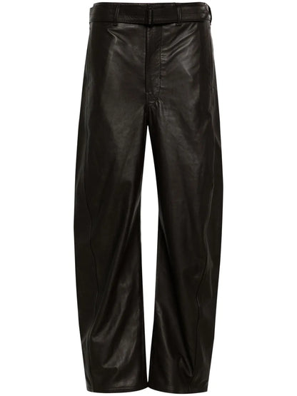High-Waist Wide-Leg Trousers