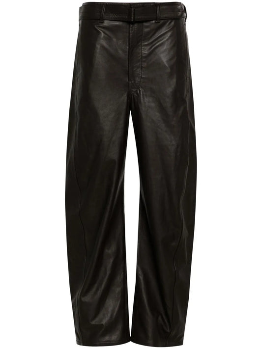 High-Waist Wide-Leg Trousers
