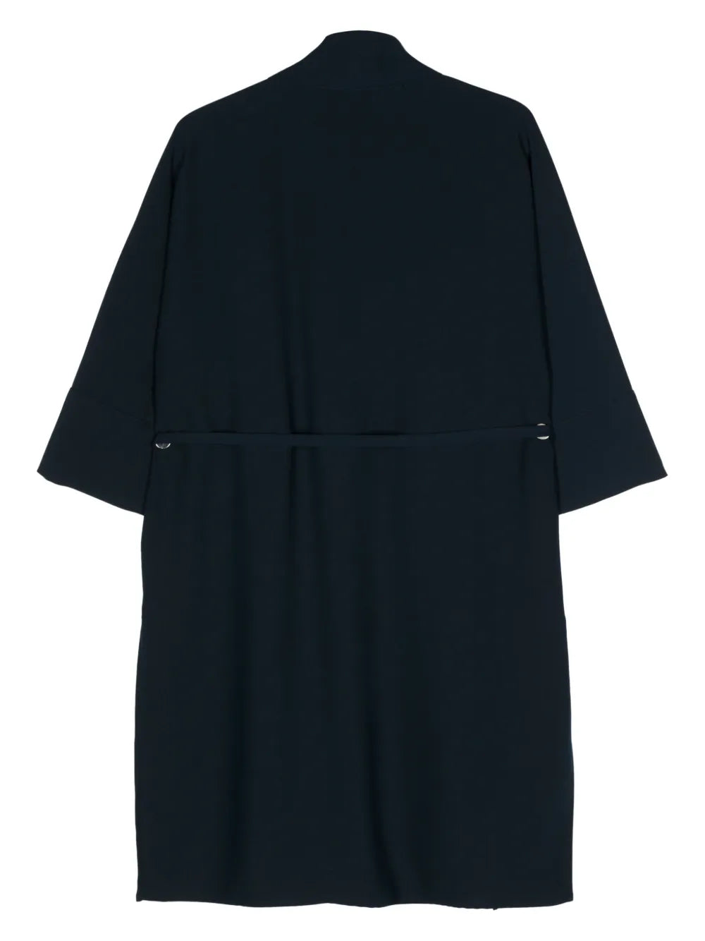 Crepe Belted Coat