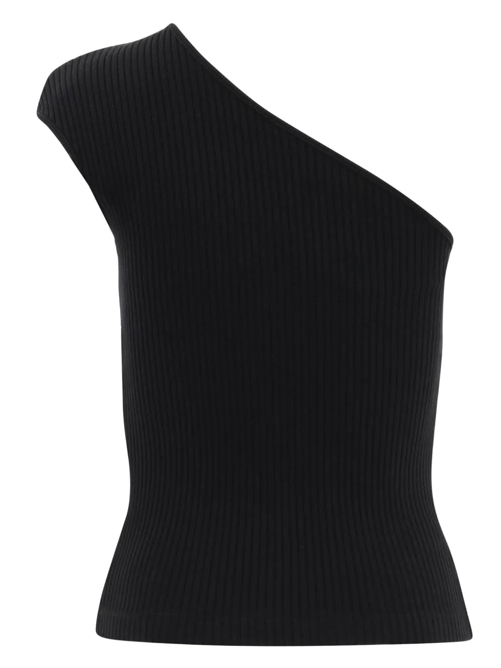 Nessa Ribbed One-Shoulder Top