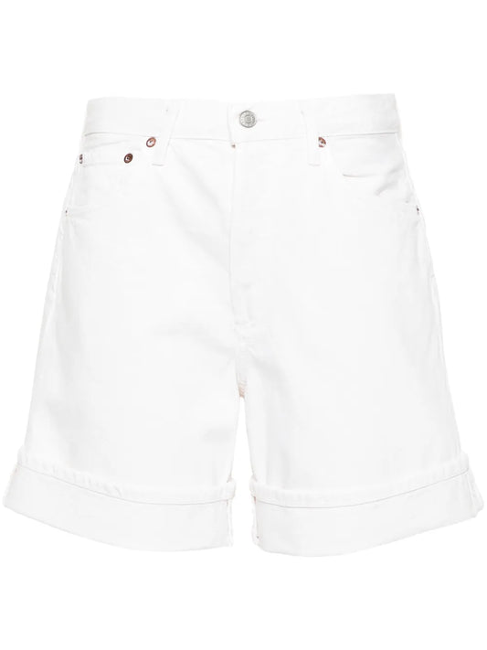 Dame Wide-Leg Denim Shorts