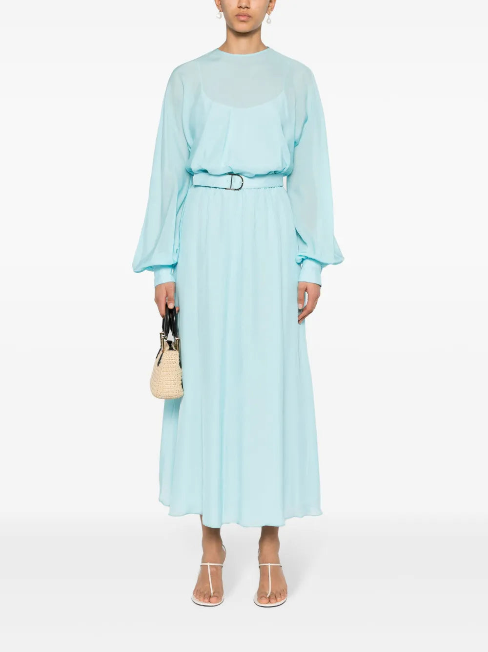 Marta Chiffon Midi Dress