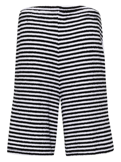 Striped Towelling Shorts