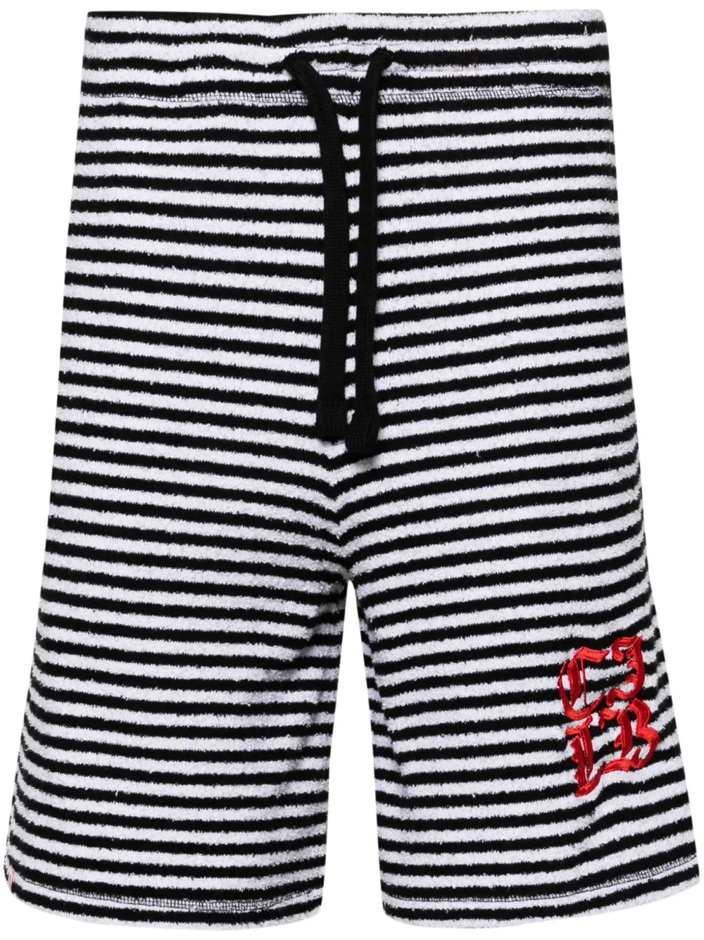 Striped Towelling Shorts