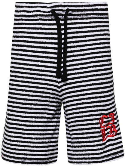 Striped Towelling Shorts