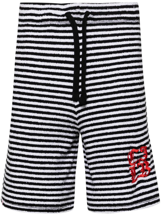 Striped Towelling Shorts