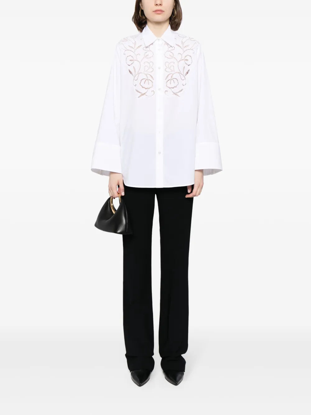 Emboidered Cotton Shirt