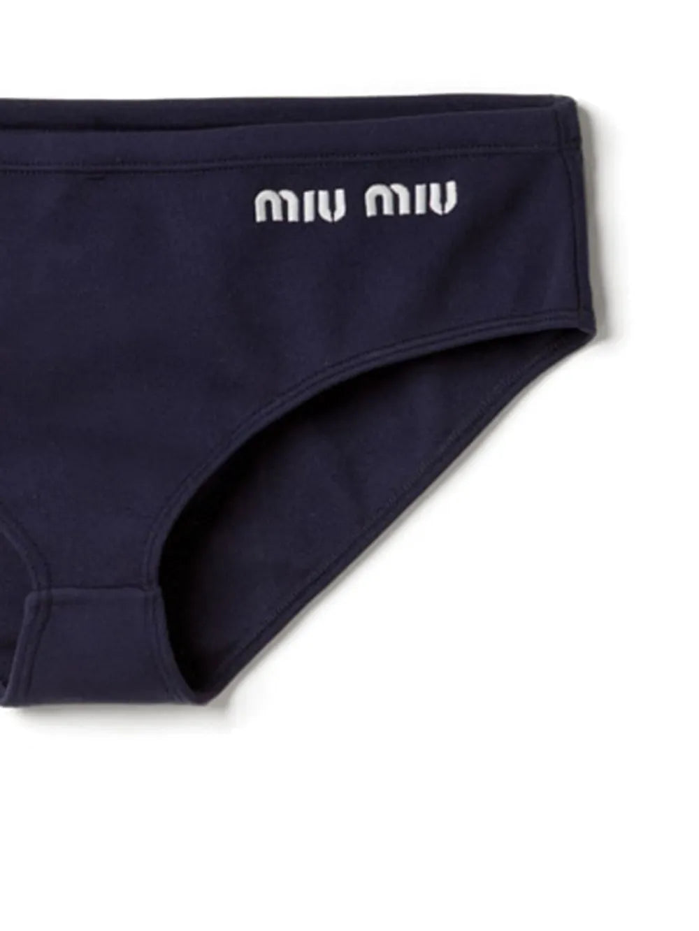 Logo-Embroidered Bikini Bottoms