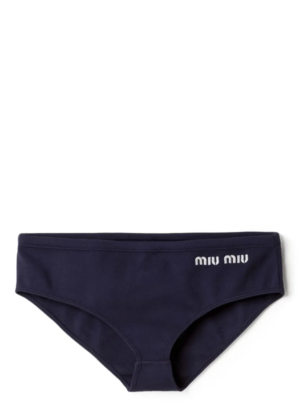 Logo-Embroidered Bikini Bottoms