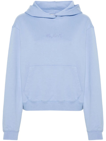 Logo-Embroidered Cotton Hoodie