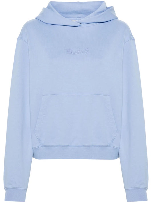 Logo-Embroidered Cotton Hoodie
