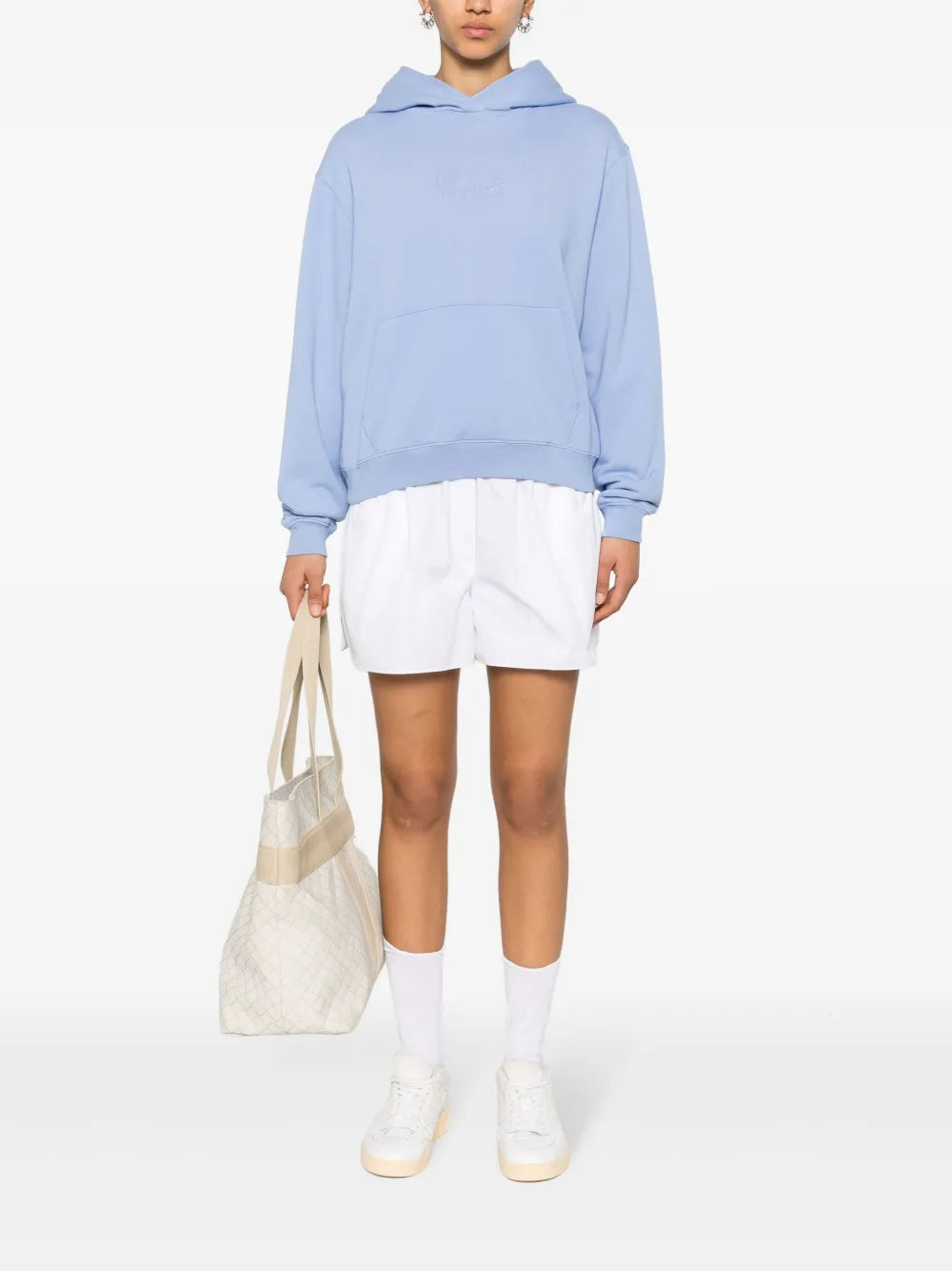 Logo-Embroidered Cotton Hoodie