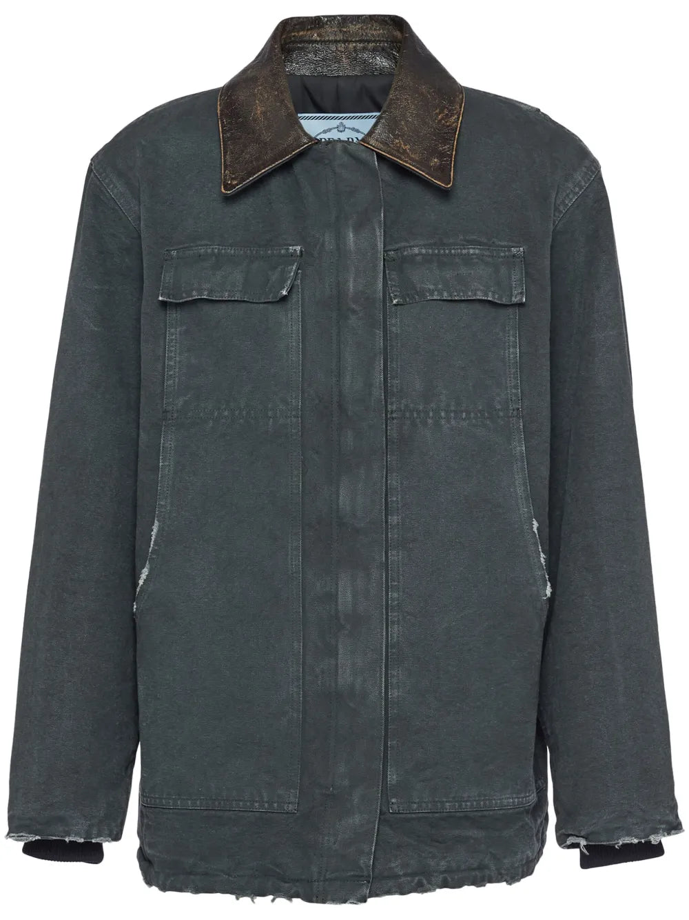 Distressed Canvas Jacket