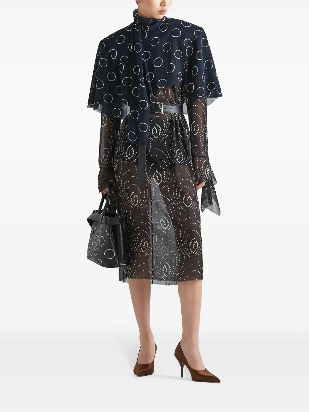 Printed Georgette Dress