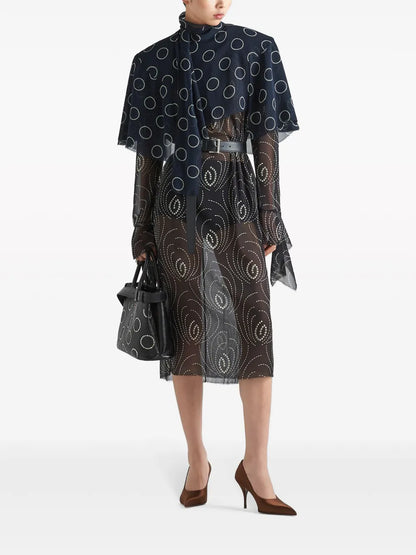 Printed Georgette Dress
