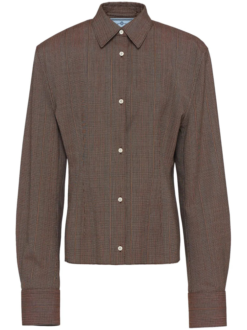 Single-Breasted Pinstripe Jacket