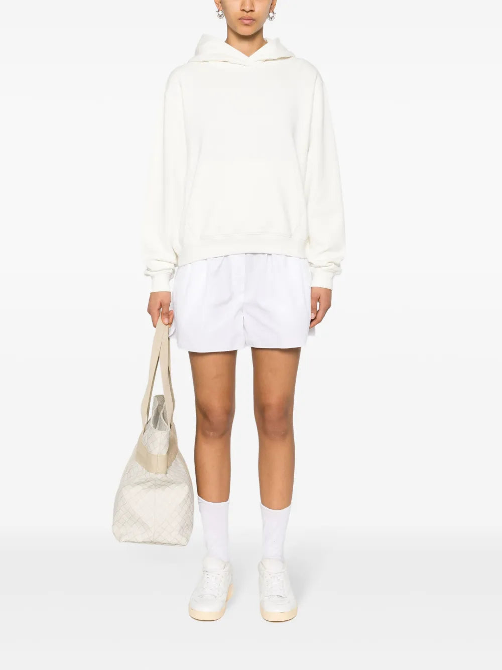Logo-Embroidered Cotton Hoodie