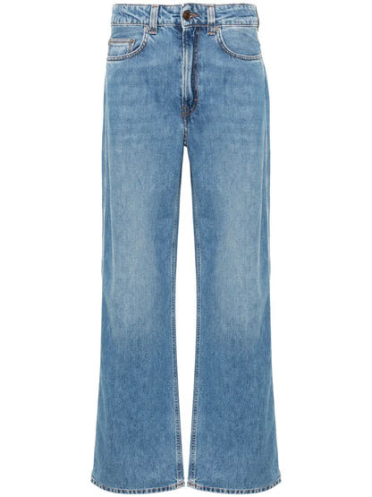 Winona Mid-Rise Wide-Leg Jeans