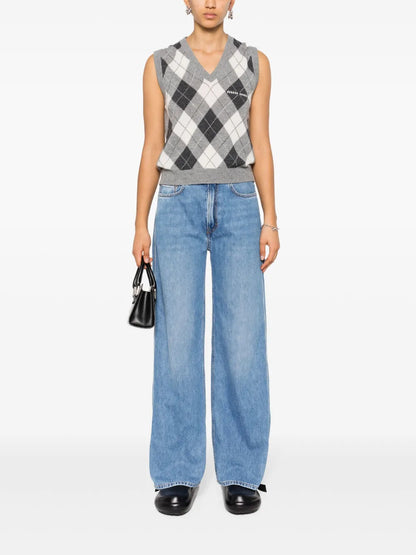 Winona Mid-Rise Wide-Leg Jeans