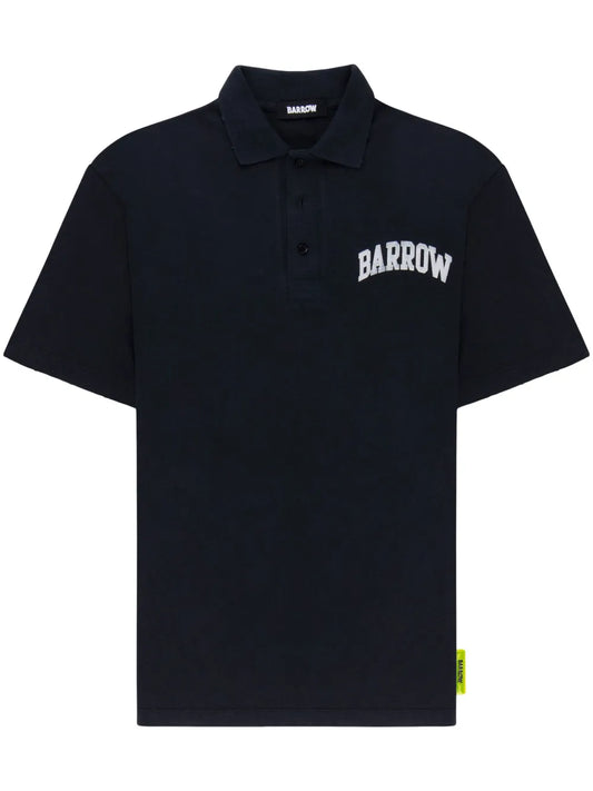 Logo-Print Cotton Polo Shirt